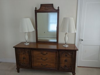 Dresser With Removable Mirror