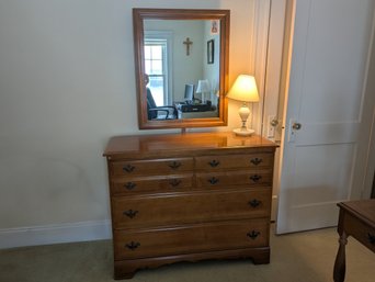 Bureau With Detachable Mirror