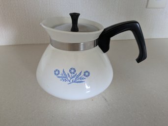 Corningware Blue Cornflower Coffee Pot