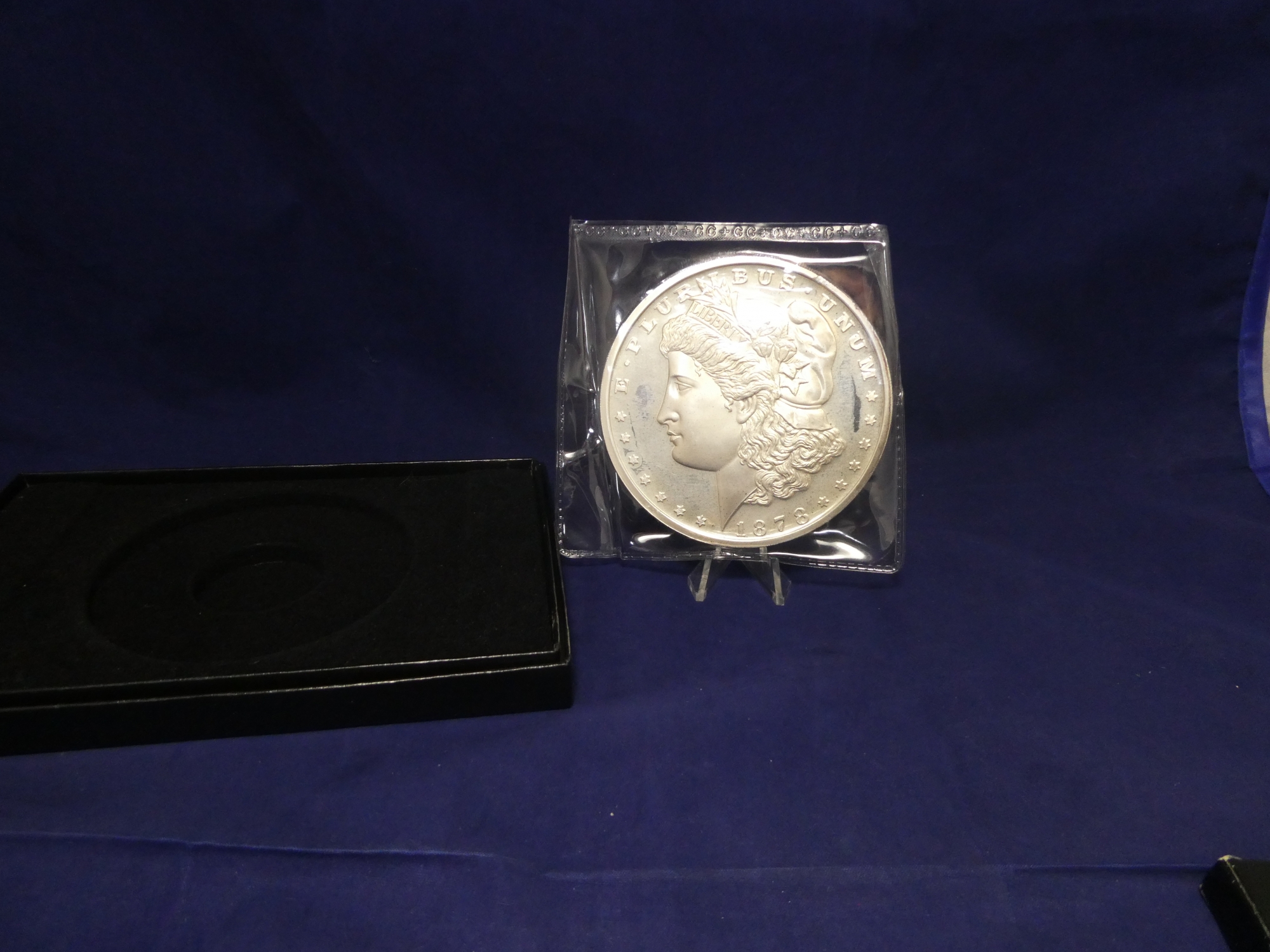 1878 .999 Fine Silver 12 Oz 1 Troy Pound Morgan Style Round #4397 ...