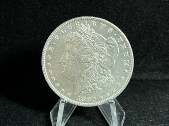 1880 O Morgan Silver Dollar - Almost Uncirculated