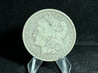 1886 O Morgan Silver Dollar - Very Fine