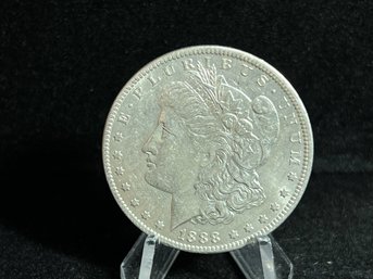 1888 O Morgan Silver Dollar - Almost Uncirculated
