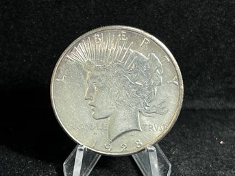 1928 S Peace Silver Dollar - Uncirculated