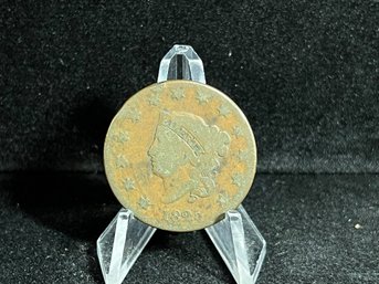 1825 Matron Head Large Cent - Very Good