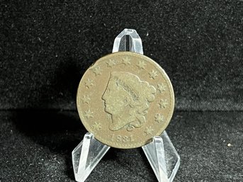 1831 Matron Head Large Cent - Very Good