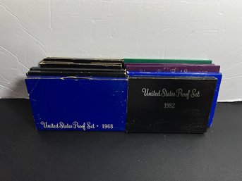 10 Piece Lot Of US Mint Proof Sets