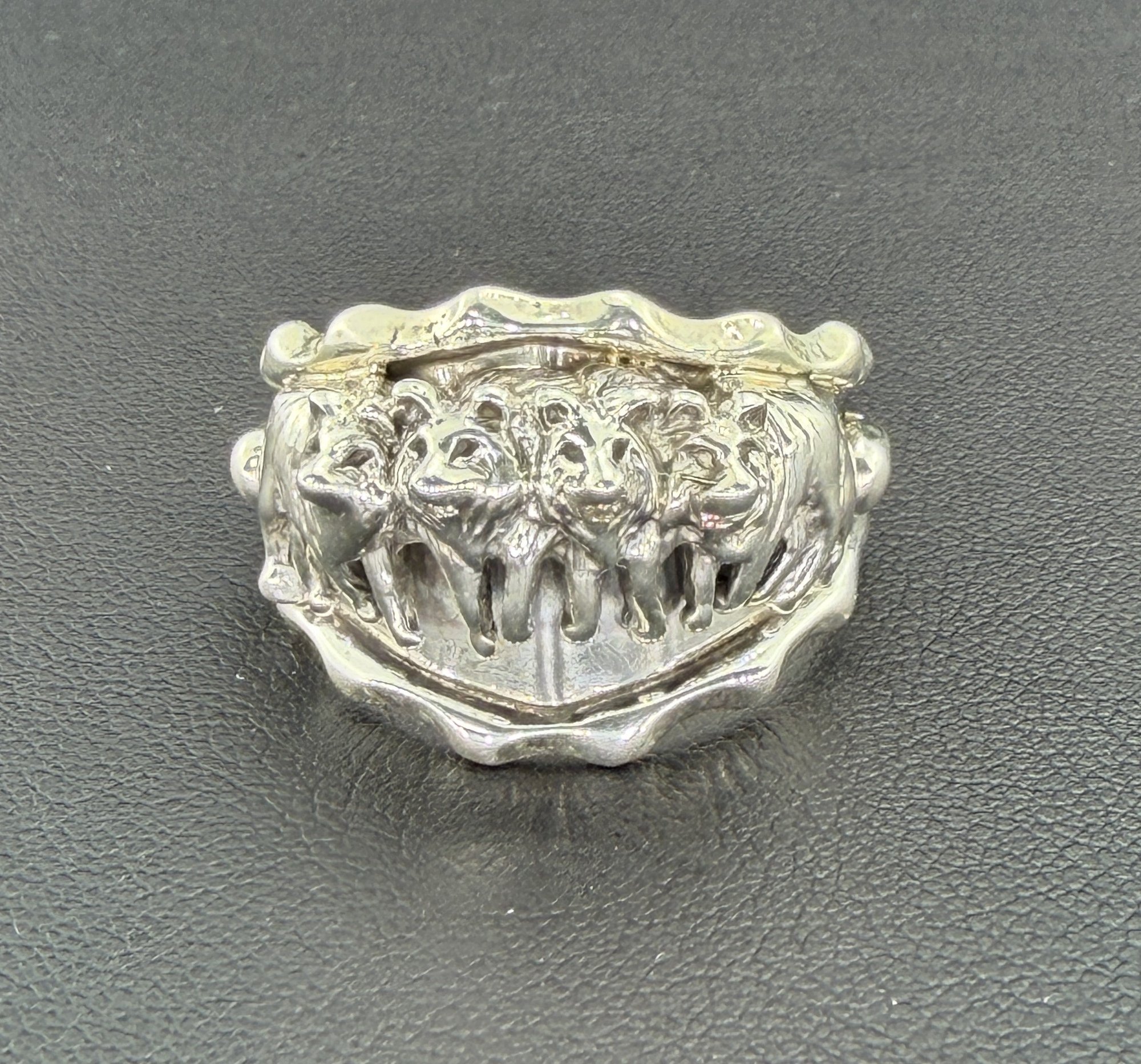 Collectable Signed Running Bear Native American Designer 925 Sterling ...