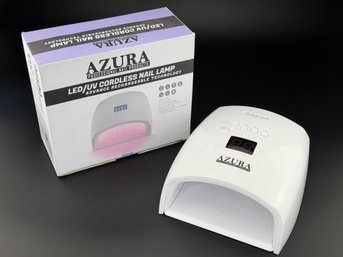 AZURA Professional 48W LED/UV Cordless Rechargeable Nail Lamp – Brand New In Box