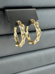 Luxurious Gold Alloy Plated Earrings