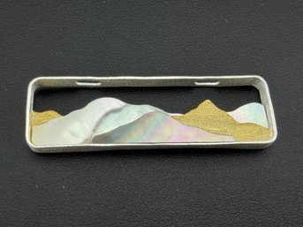 Pendant Brand New Solid 925 Sterling Silver Stamped Gold Electroplated