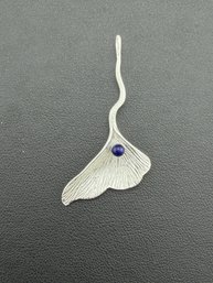 Lapis Lazuli Pendant Brand New Solid 925 Sterling Silver Stamped Gold Electroplated