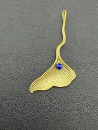 Lapis Lazuli Pendant Brand New Solid 925 Sterling Silver Stamped Gold Electroplated