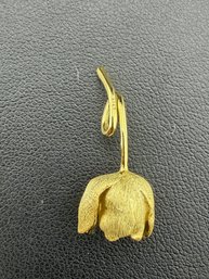 Pendant Brand New Solid 925 Sterling Silver Stamped Gold Electroplated