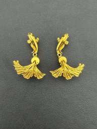 Stud Earrings Brand New Solid 925 Sterling Silver Stamped Gold Electroplated