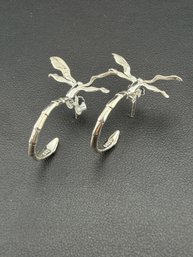 Stud Earrings Brand New Solid 925 Sterling Silver Stamped Gold Electroplated