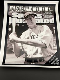 Official Sports Illustrated Joe DiMaggio 'Not Gone Away' 2011 Cover Print – New York Yankees