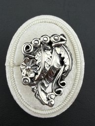 Collectable Signed Zuni Artist, Henry Yawakia HBY Designer 925 Sterling Silver Leaves Ring- Brand New