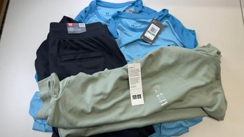 Under Under Armour Men's  Two Shirts 1 Pans And 1 Uniqlo T-Shirt Brand New With Tags