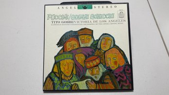 Collectible Vintage Vinyl Record Album Of Giacomo Puccini's Opera 'Gianni Schicchi'