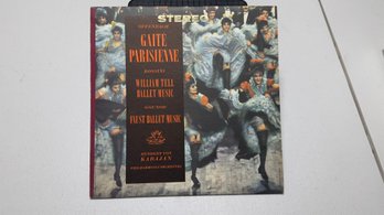 Vintage Vinyl LP Record Featuring 'Gat Parisienne' By Jacques Offenbach