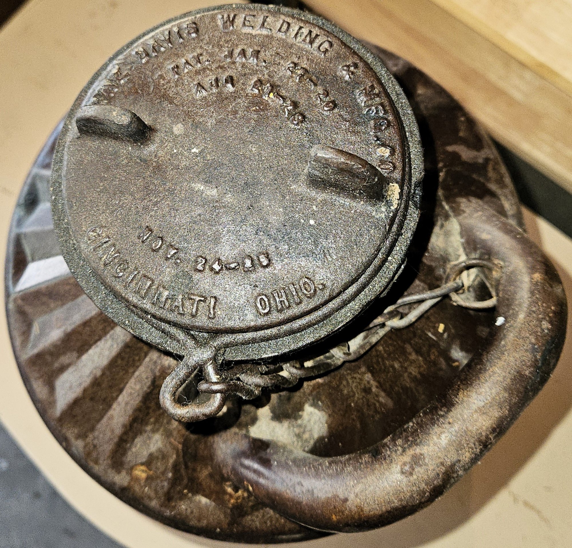 Vintage Davis Welding & MFG. Milk Can (G) 34913