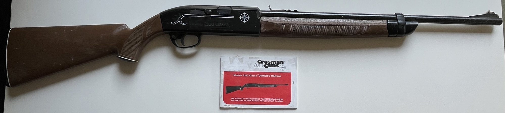Crossman Model 2100 Classic .177 Caliber Pellet / BB Rifle - (G14 ...