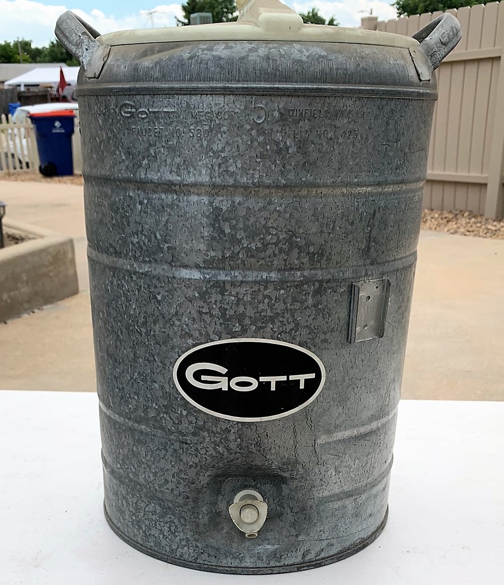 Vintage Gott Water Jug Sold At Auction: Antique Large Gott Water