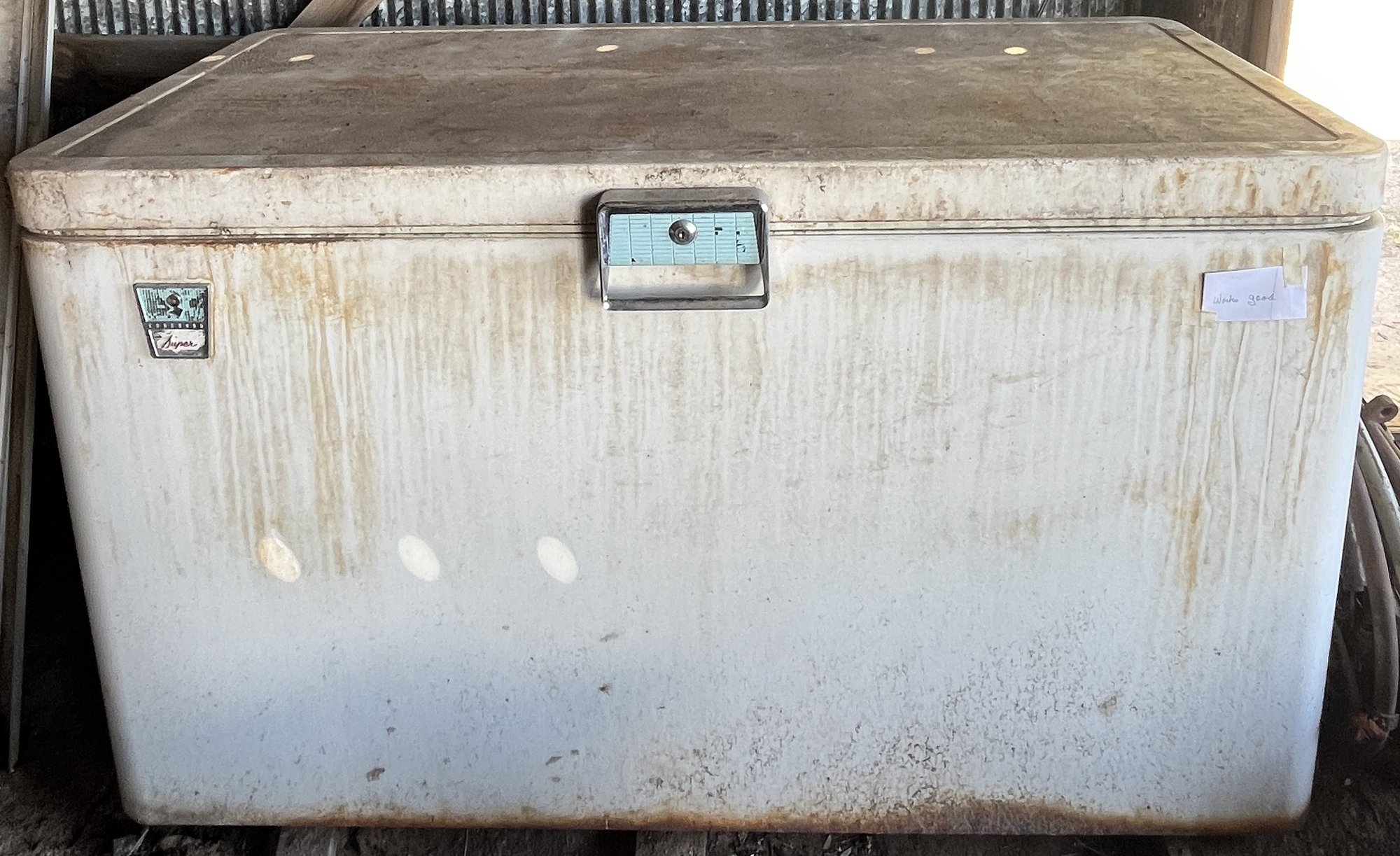Large Vintage Coronado Super Chest Freezer - (SC3) #34564 ...