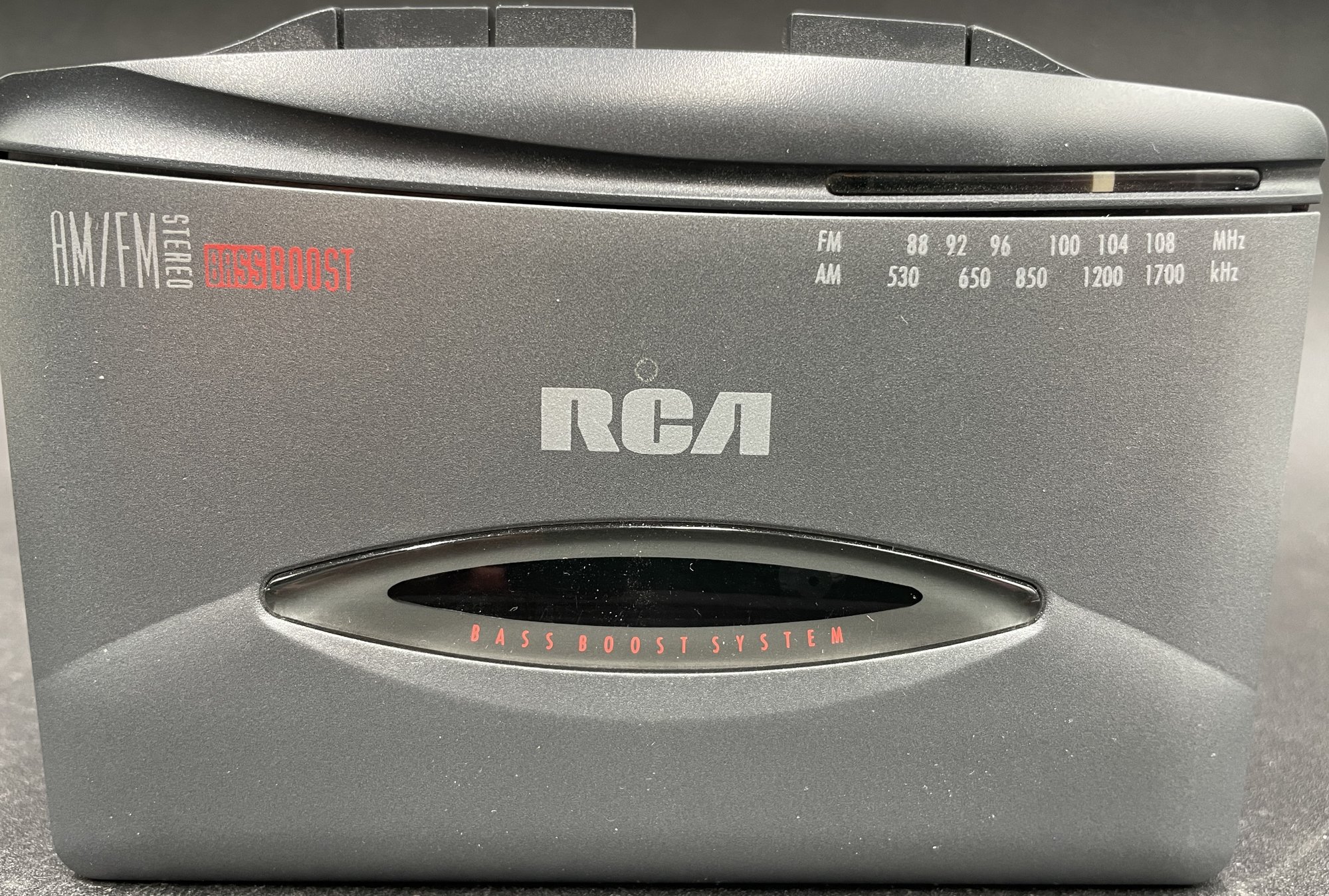 RCA Model #RP-1820A Portable AM/FM Stereo/cassette Player -(LC) #40781 ...