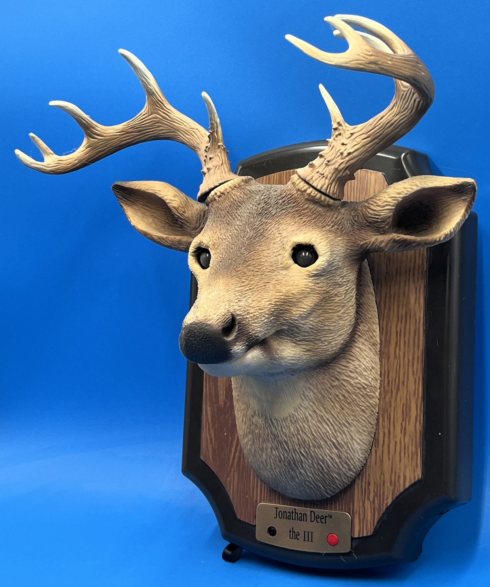 Animated Motion Activated Jonathan Deer Singing Wall Mount - (TR1 ...