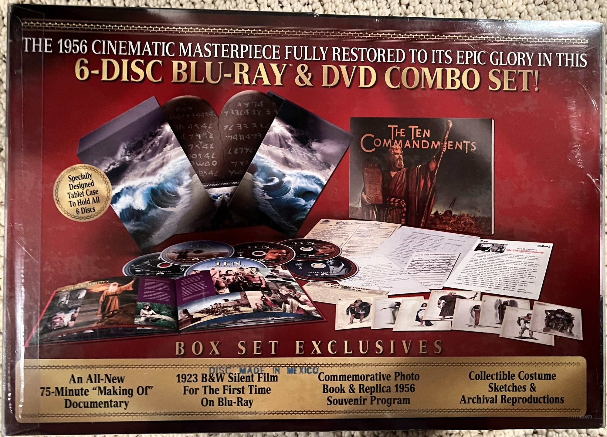 New In Box The Ten Commandments Box Set - Unopened - (BTP) #25284 ...