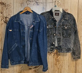 2 Ladies Denim-iC Jackets Duo Bundle - (BR1)