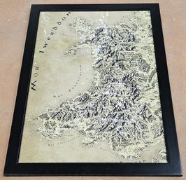 Map Of Ancient Wales - (G)