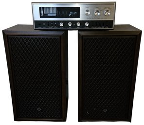 Sansui Am Fm Stereo Tunex With Speakers Model 3000A - (D)