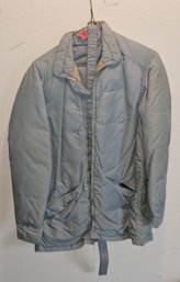 Vintage Comfy Down Gray Quilted Puffer Jacket - (R88)(BTIC)