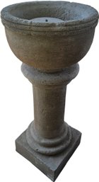 Traditional Cast Stone 'Sevilla' Bubbler Fountain - (R166)(AH)