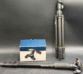 3 Assorted Professional Camera Supports - (B551)(B1C)