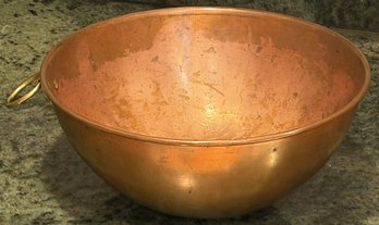 Copper Mixing Bowl - (B587)(K10)