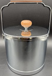 Vintage Atapco Kromex Chrome Ice Bucket - (KC)
