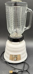 Vintage Osterizer Blender With Ceramic Base And Glass Pitcher (K1.K27)