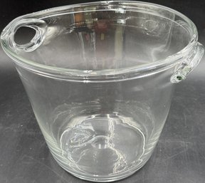 Vintage MCM Hand-blown Crystal Ice Bucket/Champagne Cooler (K54.P2)