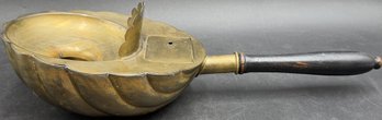 Vintage Brass Church Alms Bowl Inscribed 'Pour Les Pauvres' (K146.DC)