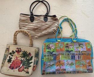 Getaway Weekend Tote With 2 Handbags (K267.B1C)