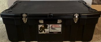 Vintage Contico 'Gorilla On Wheels' Heavy-Duty Rolling Storage Trunk - (B77)(B1)