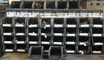 39 Stackable Hardware Containers & Contents - (SA2)
