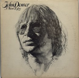 Vintage 1977 US Vinyl Pressing Of John Denver  I Want To Live - (B94)(DRS2)