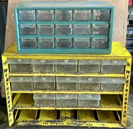 1 Plastic Hardware Organizer & Metal - (SA2)