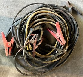 Lot Of 3 Jumper Cables - (SA2)