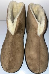 Menz Size 10 Faux Suede Dear Foam Slippers - (UD2)